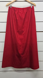 Poppies Collection red skirt