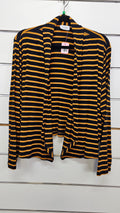 Foil stripes cardigan XL