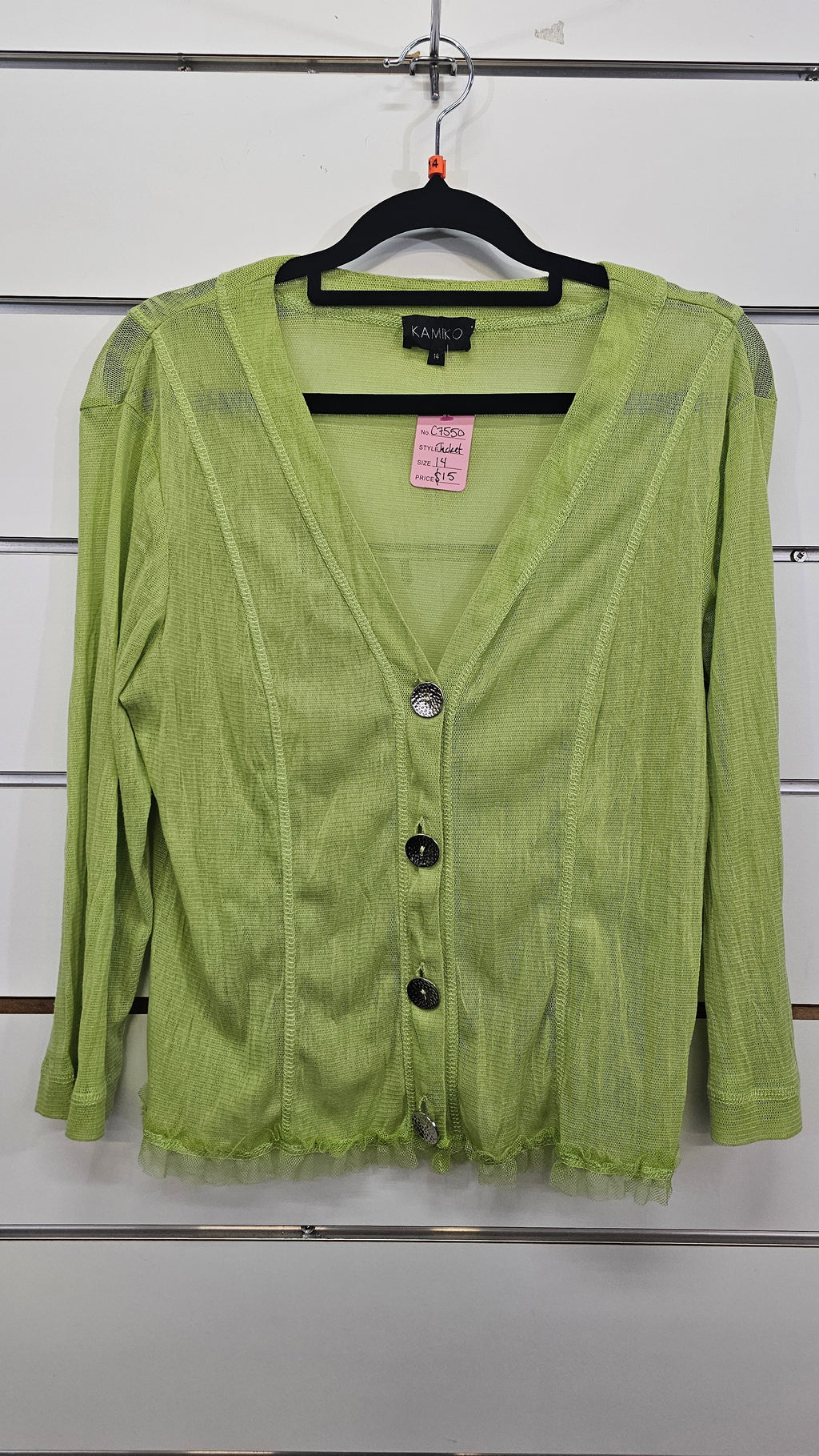 Kamiko green jacket 14