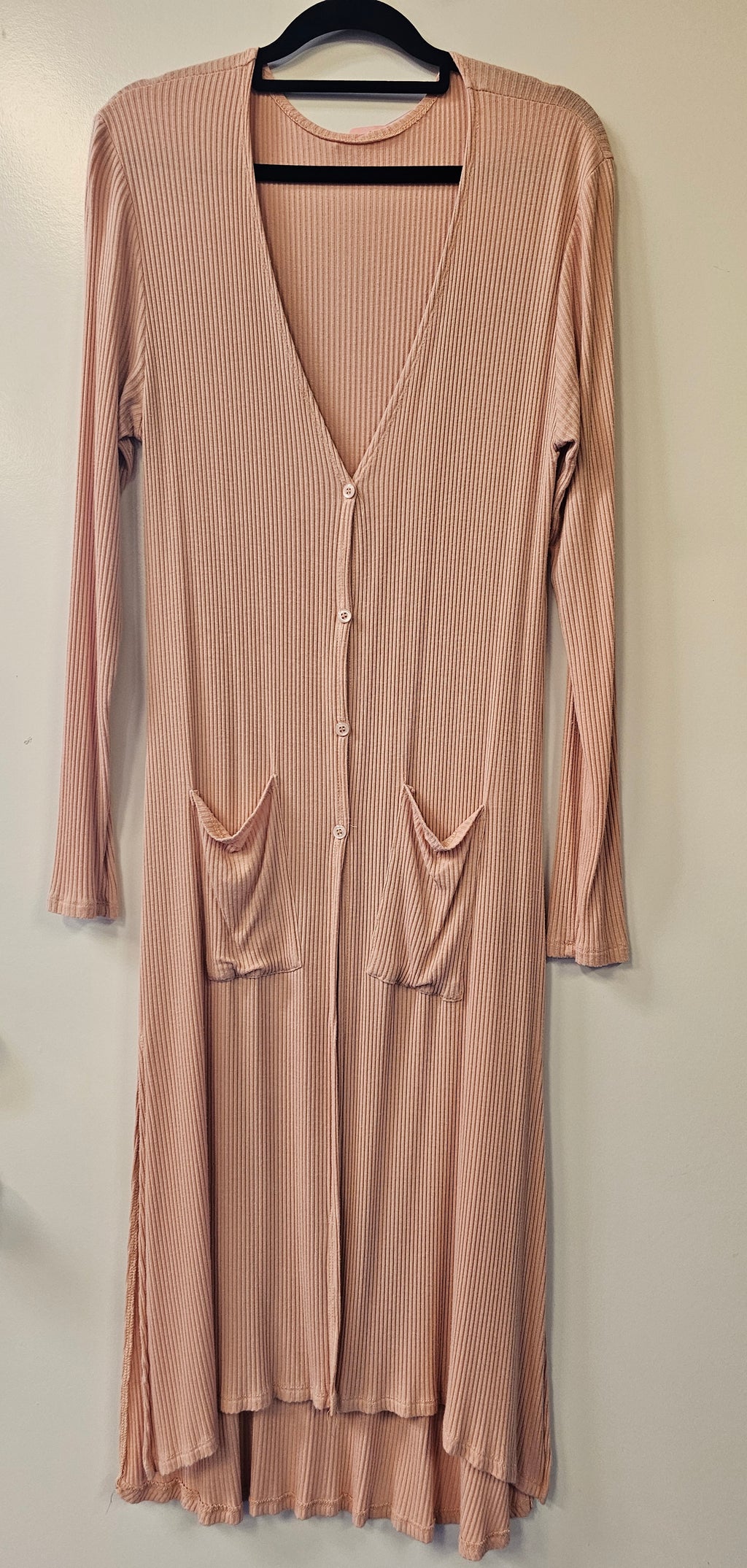 Peach cardigan
