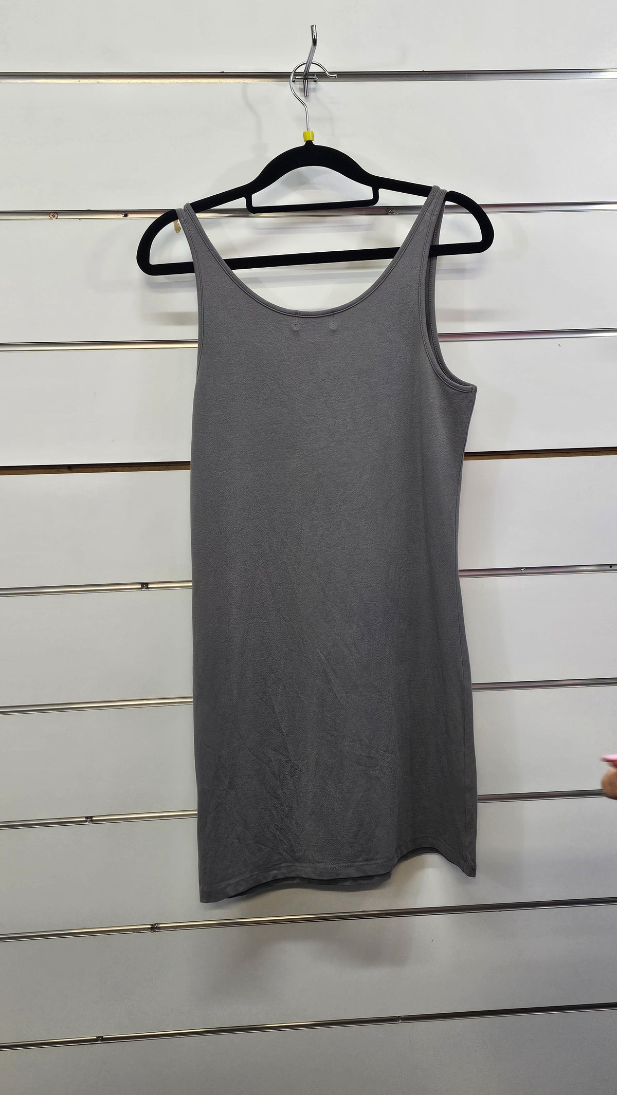 Sussan Grey Cotton Singlet - M