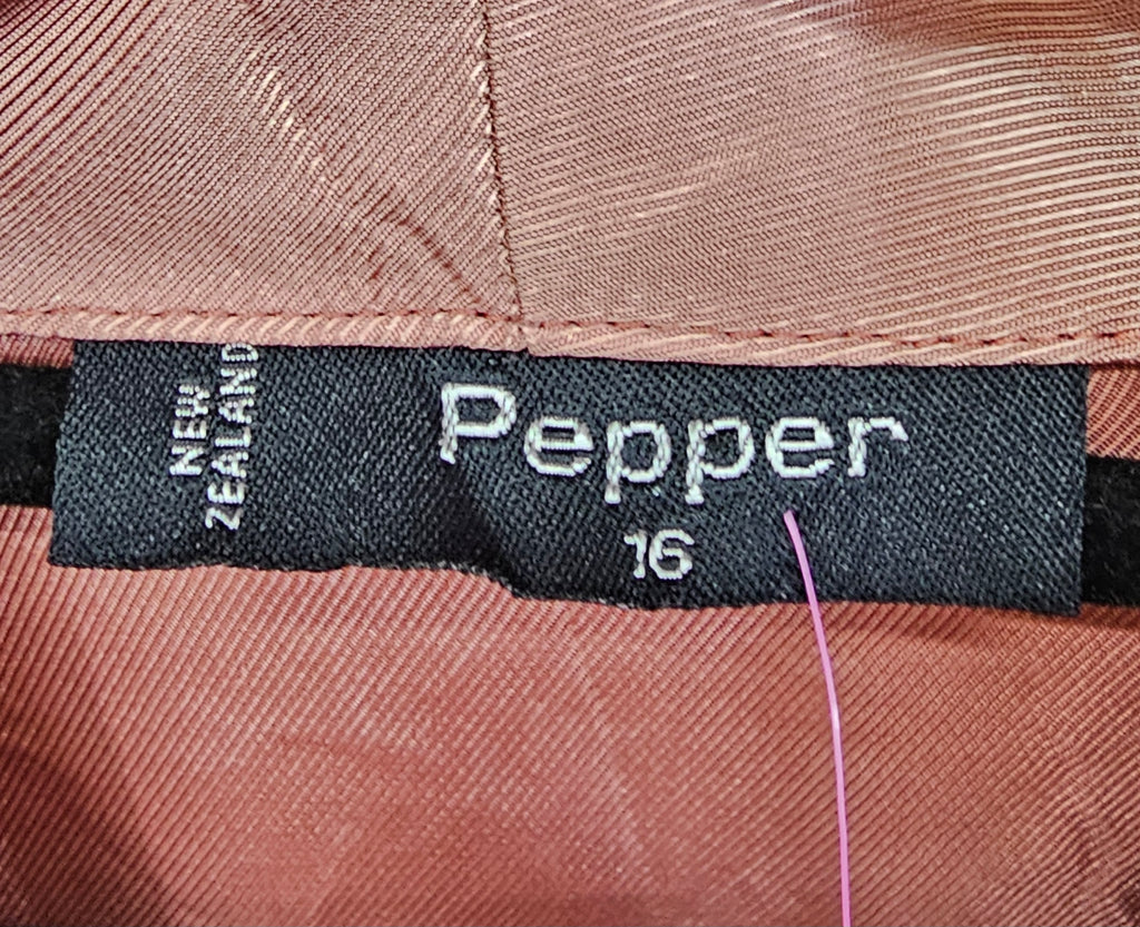 Pepper dusky pink cardigan 16