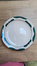 Temuka NZ Pottery large round platter