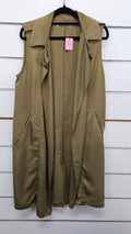 Khaki vest / coat