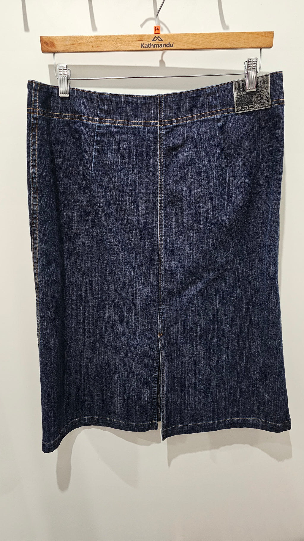 Hero Jeans Blue Indigo Denim Skirt - 14