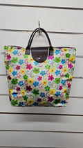 Floral shopping bag