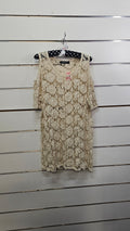 Sabatini Cream S/S Lace Top - S