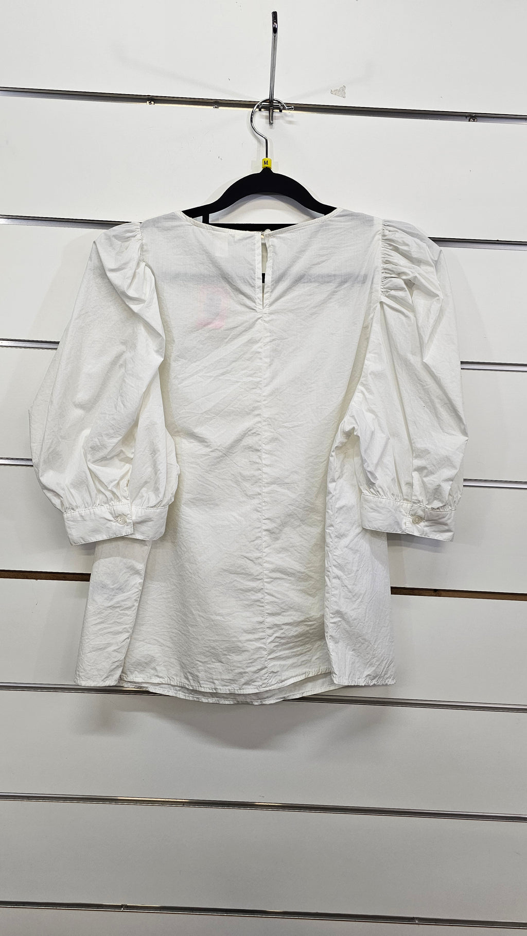 H&M white blouse M