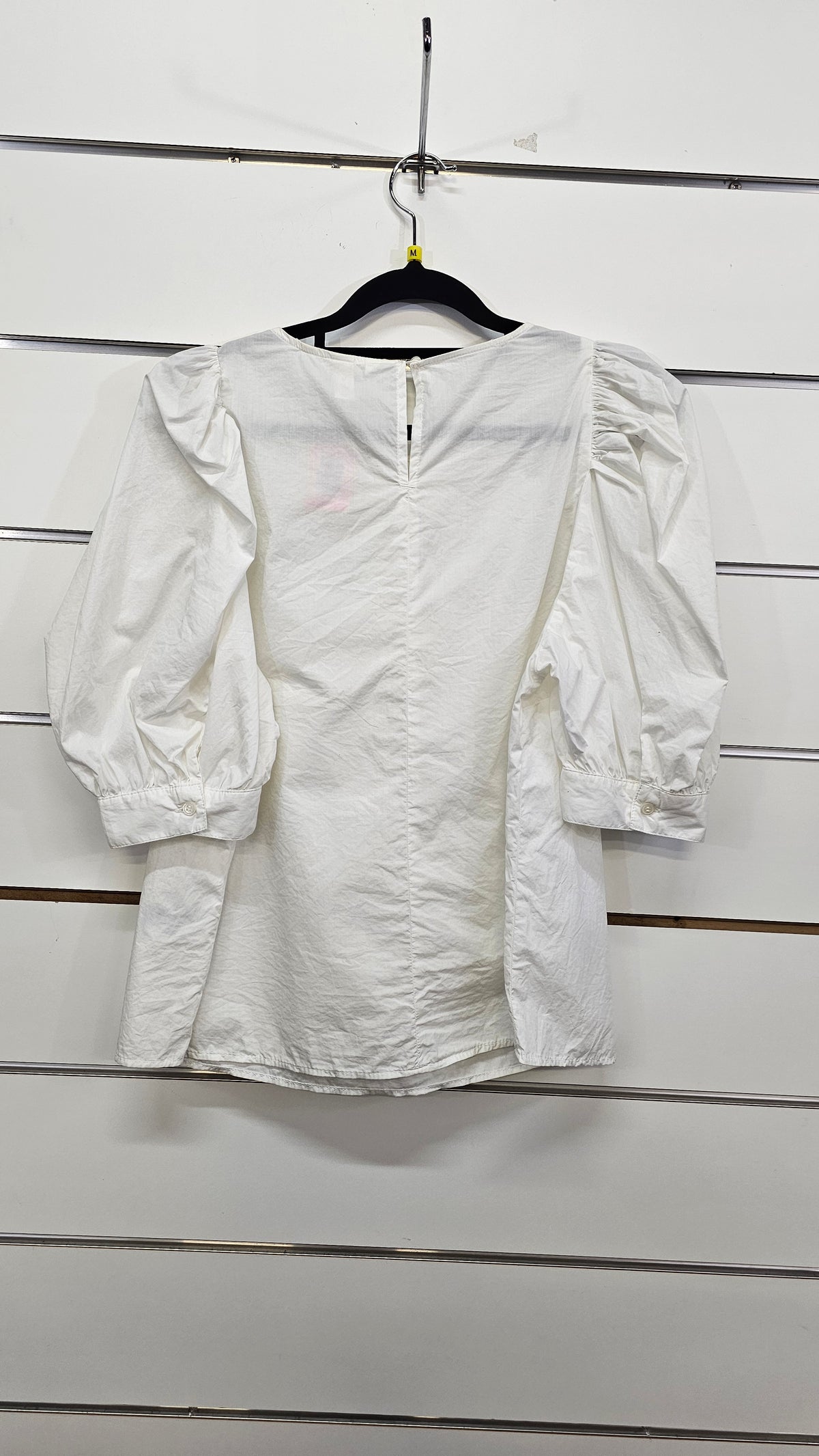 H&M white blouse M