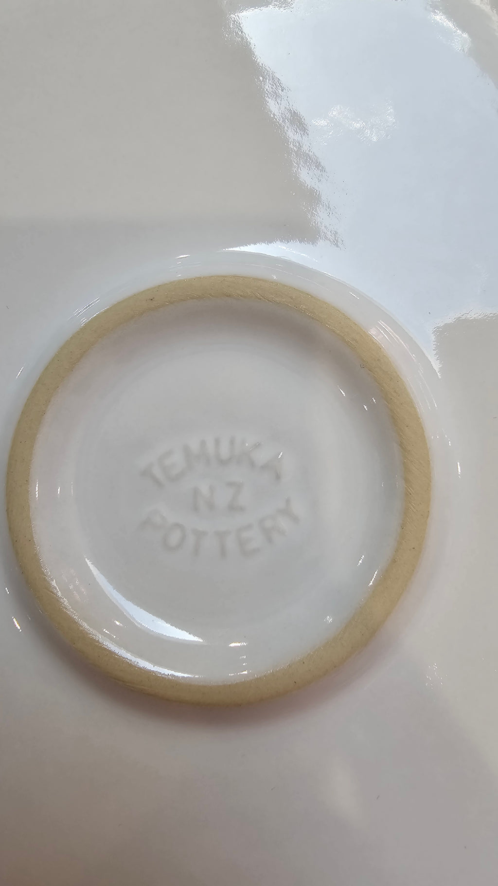 Temuka NZ Pottery large round platter