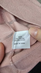 Signify pink cardigan M