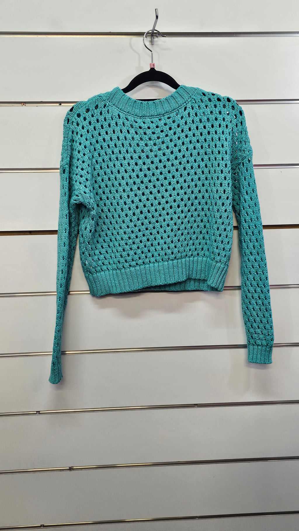 Glassons Turquoise Knitted Jersey - S