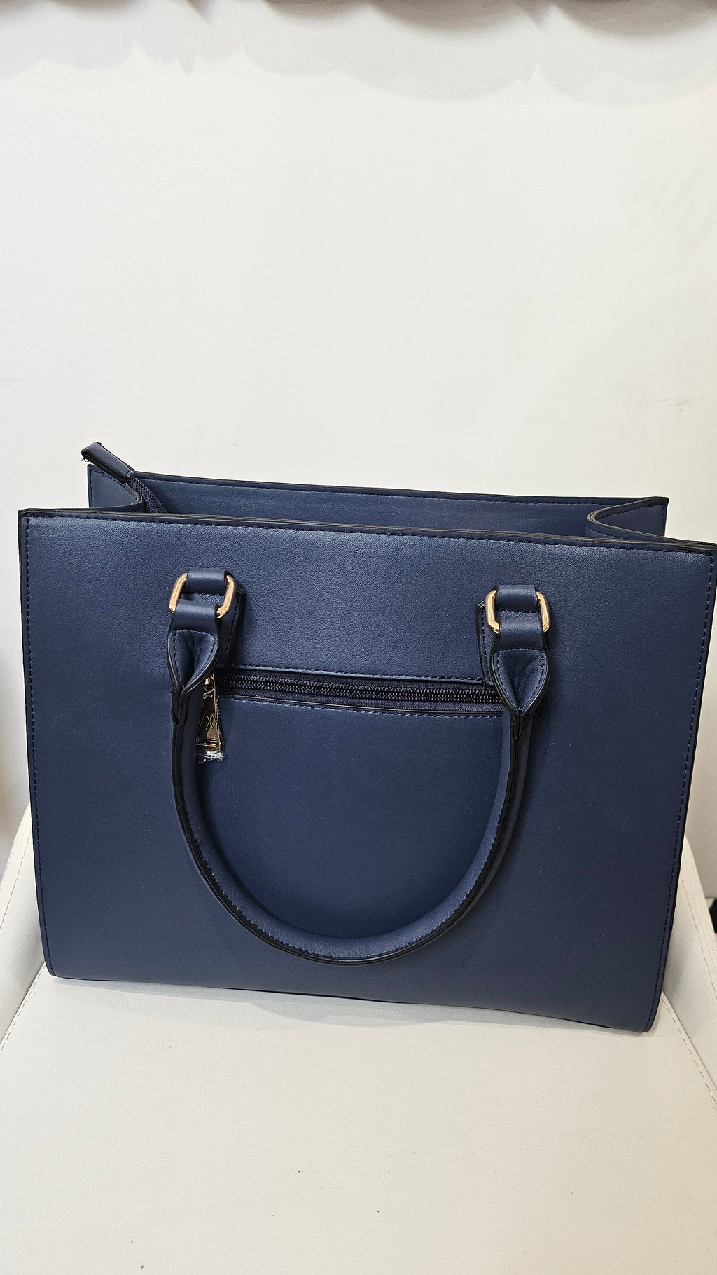 Vera May navy blue handbag