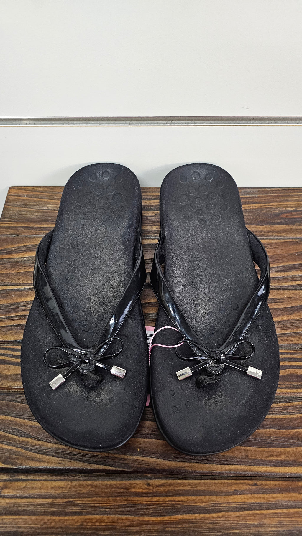 Vionic Black Bow Sandals 41