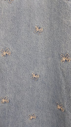 Cotton On Light Wash Bow Detail Jeans - 38