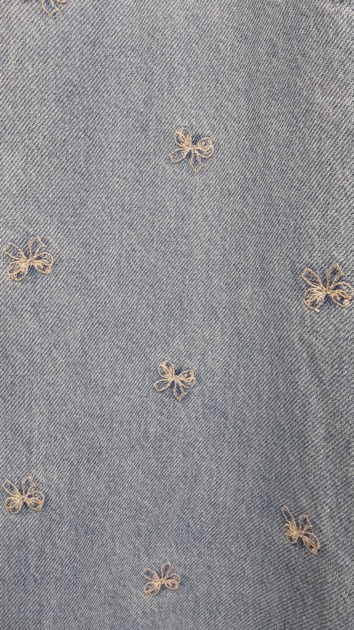 Cotton On Light Wash Bow Detail Jeans - 38