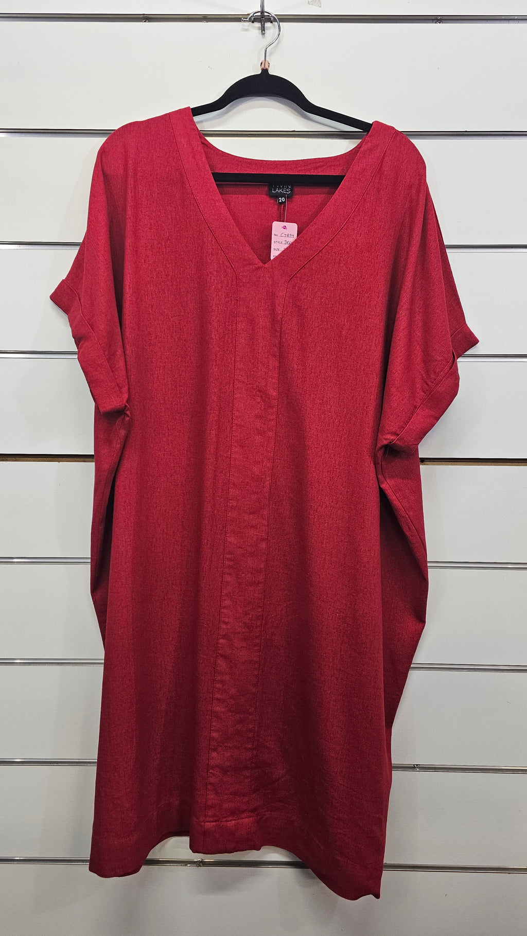 Twin Lakes linen dress