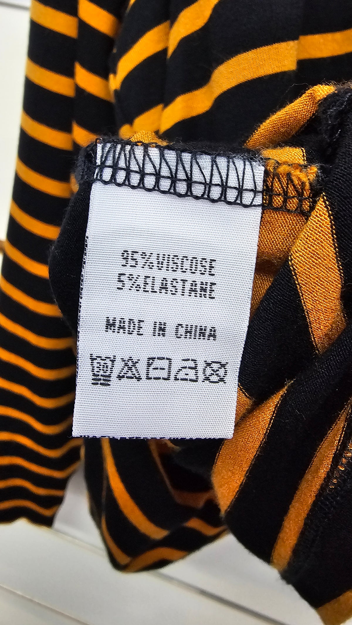 Foil stripes cardigan XL