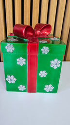 Light up wrapped gift box
