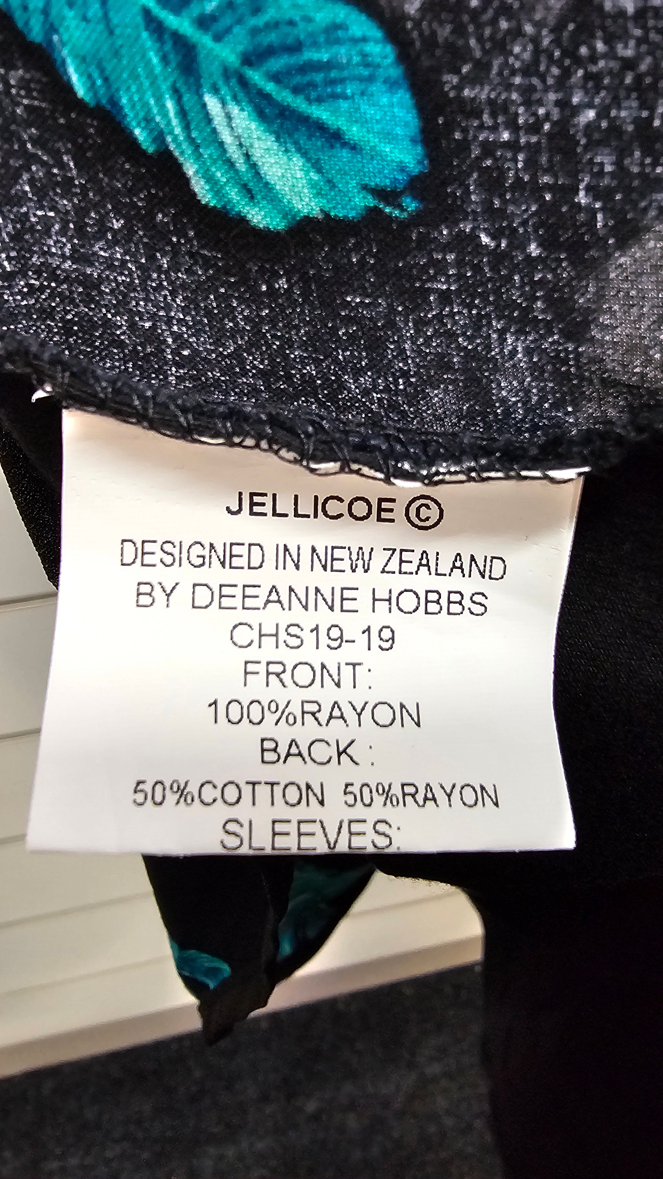 Jellicoe banana leaf dress XL