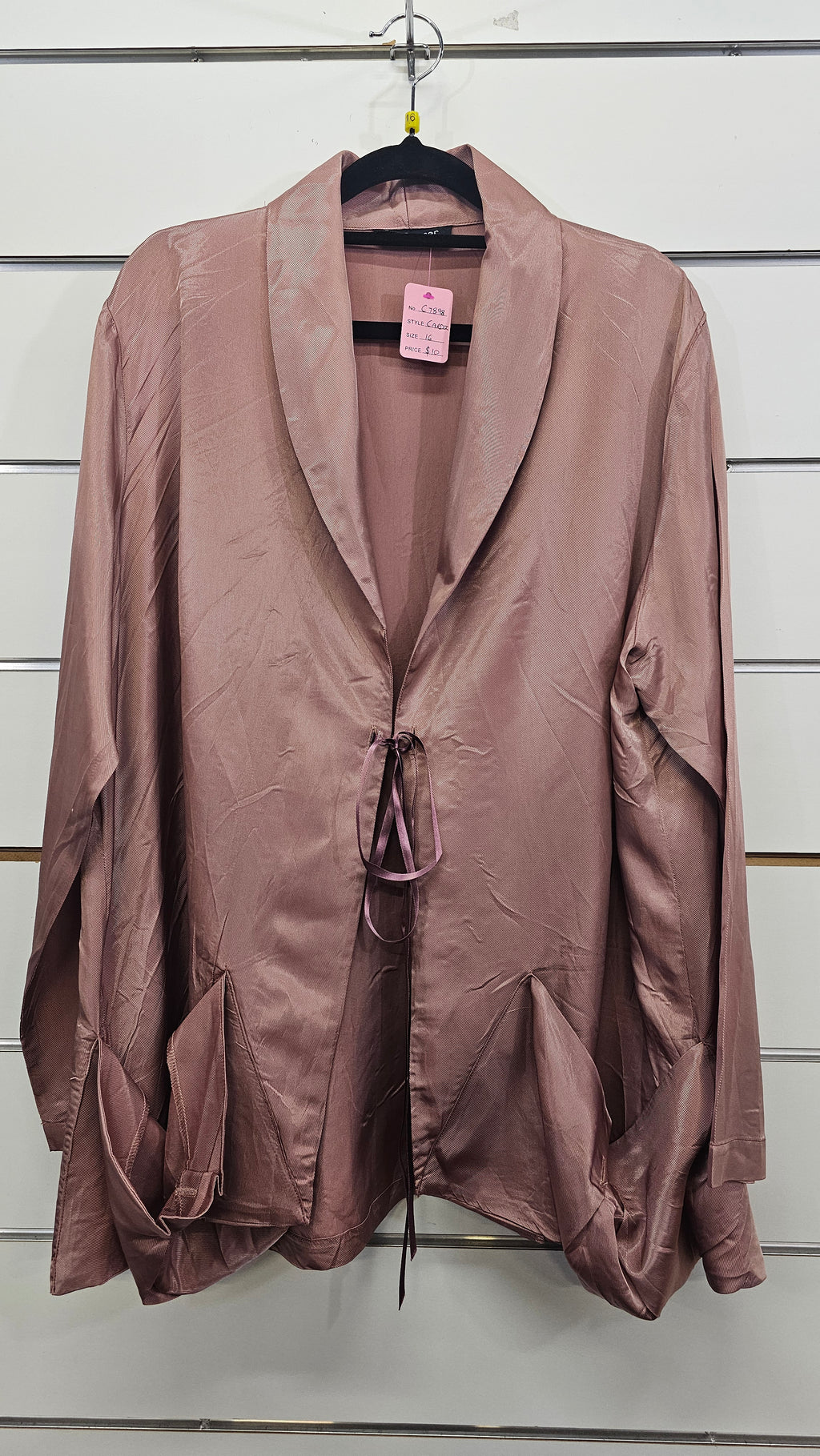 Pepper dusky pink cardigan 16