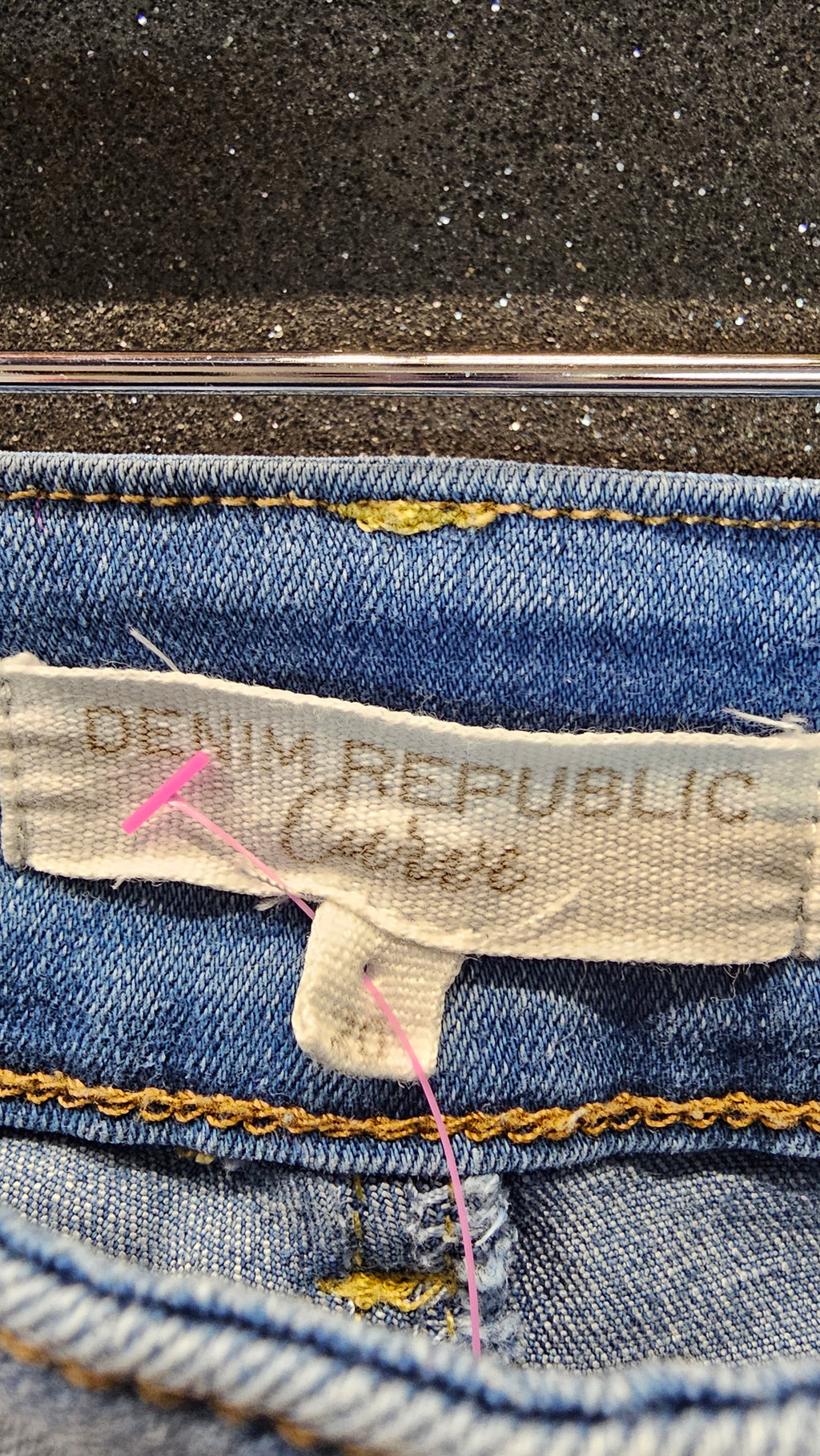 Denim Republic Mid Wash Wide Leg Jeans - 20