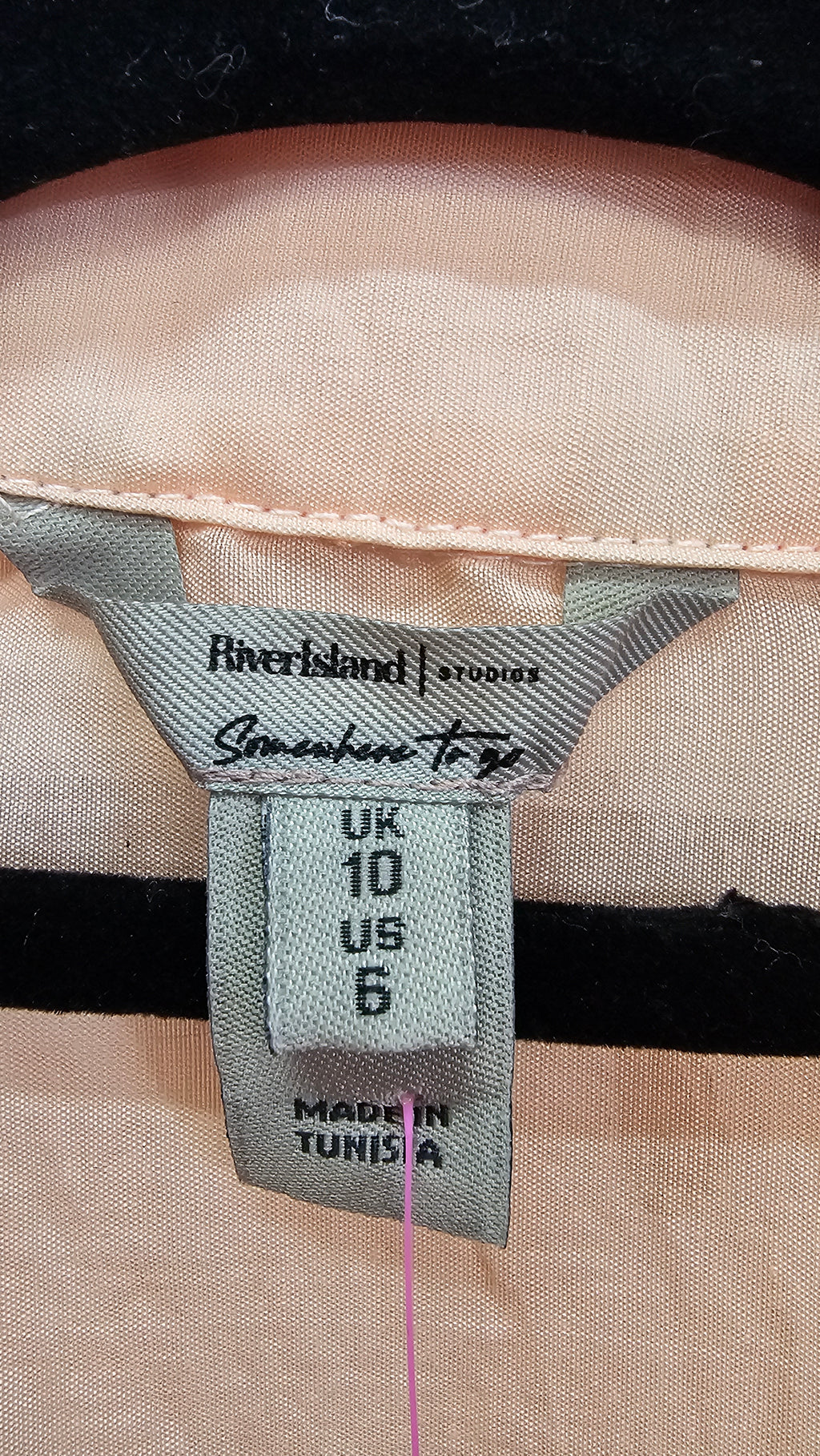 River Island peach shirt 10