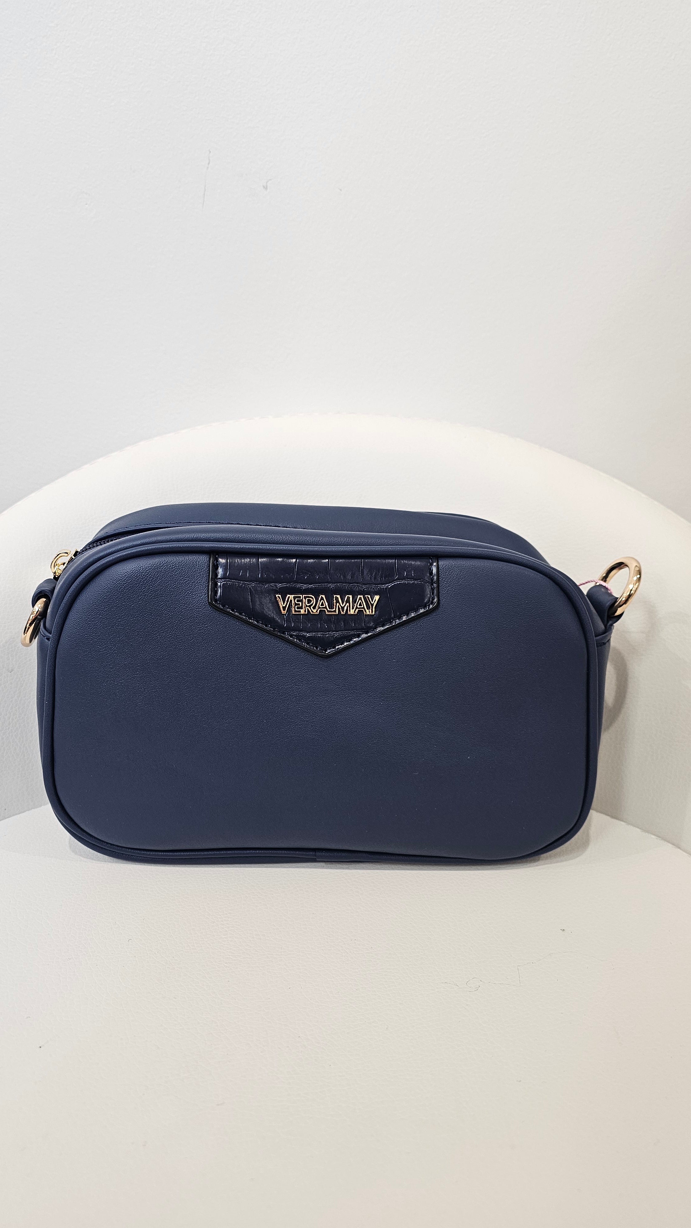 Vera May navy blue bag