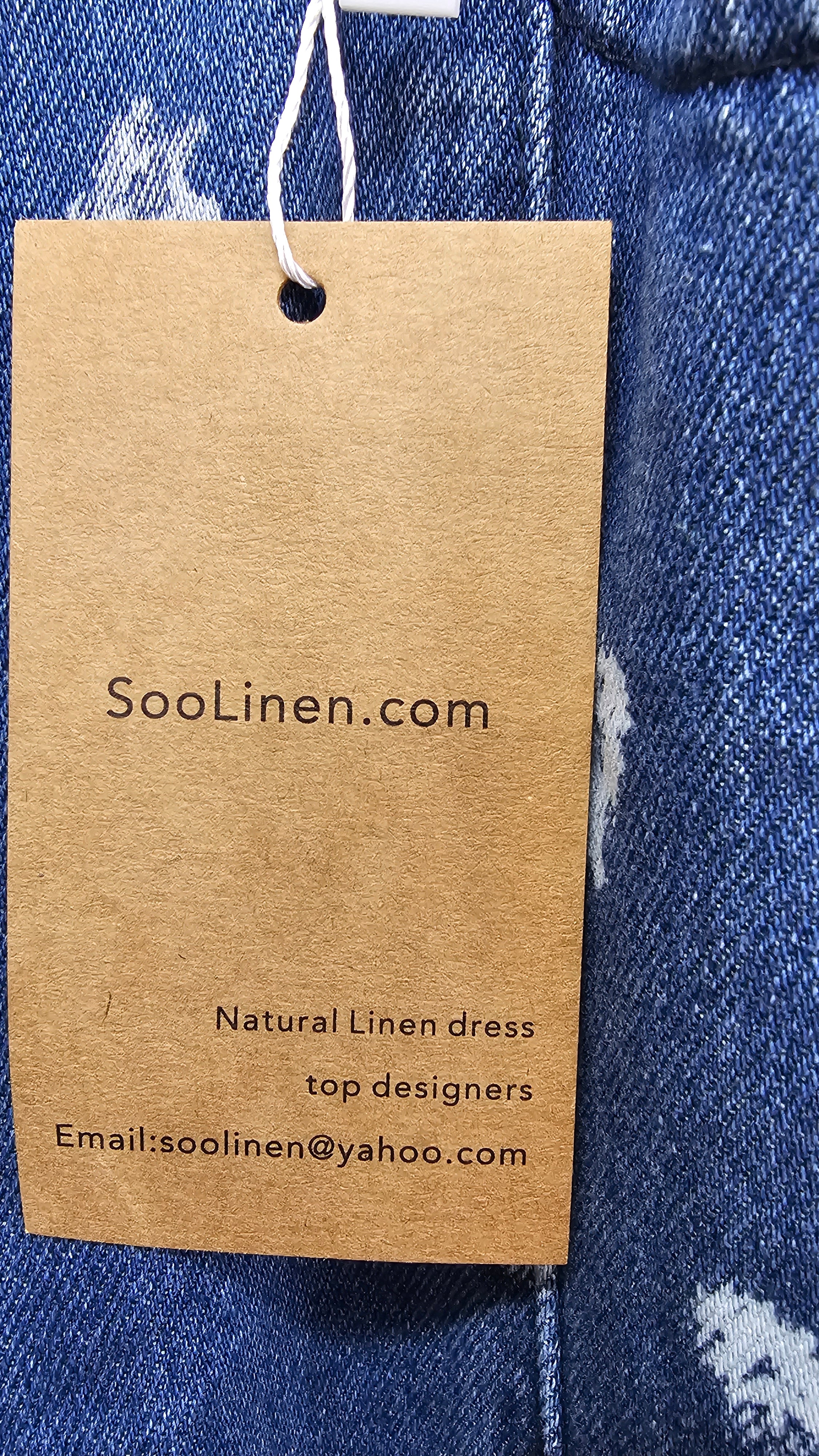 Soolinen denim maxi skirt