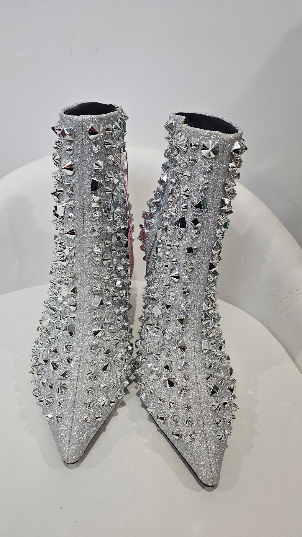 Hey Man Day boots silver - size 40 (9)