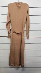 Mineral knitted long sleeve dress S